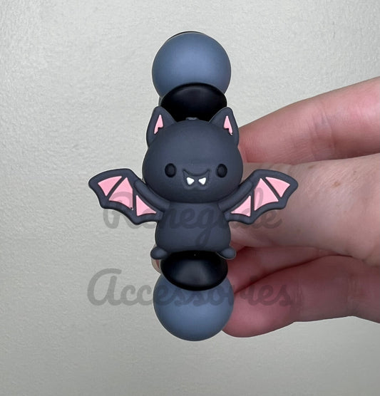 Silicone Charm - Bat