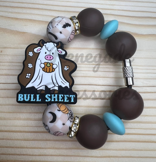 Silicone Charm - Bull Sheet Cow