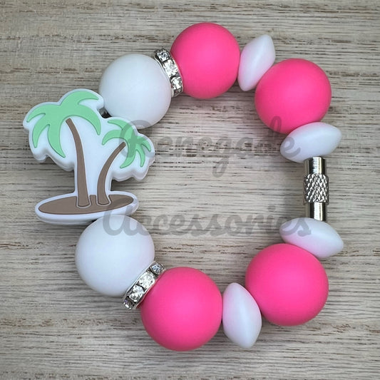 Silicone Charm - Palm Trees