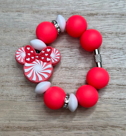 Silicone Charm - Mouse Ears Peppermint