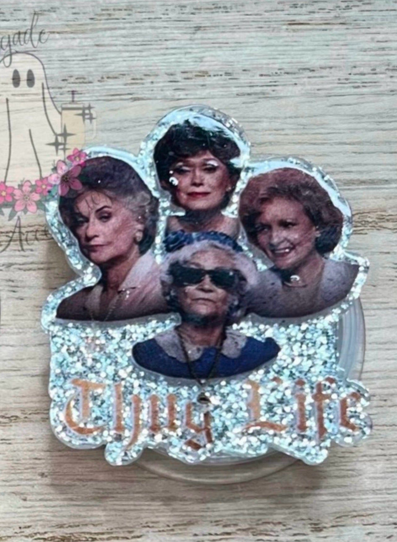Phone/Kindle Grip - Thug Life Golden Grannies