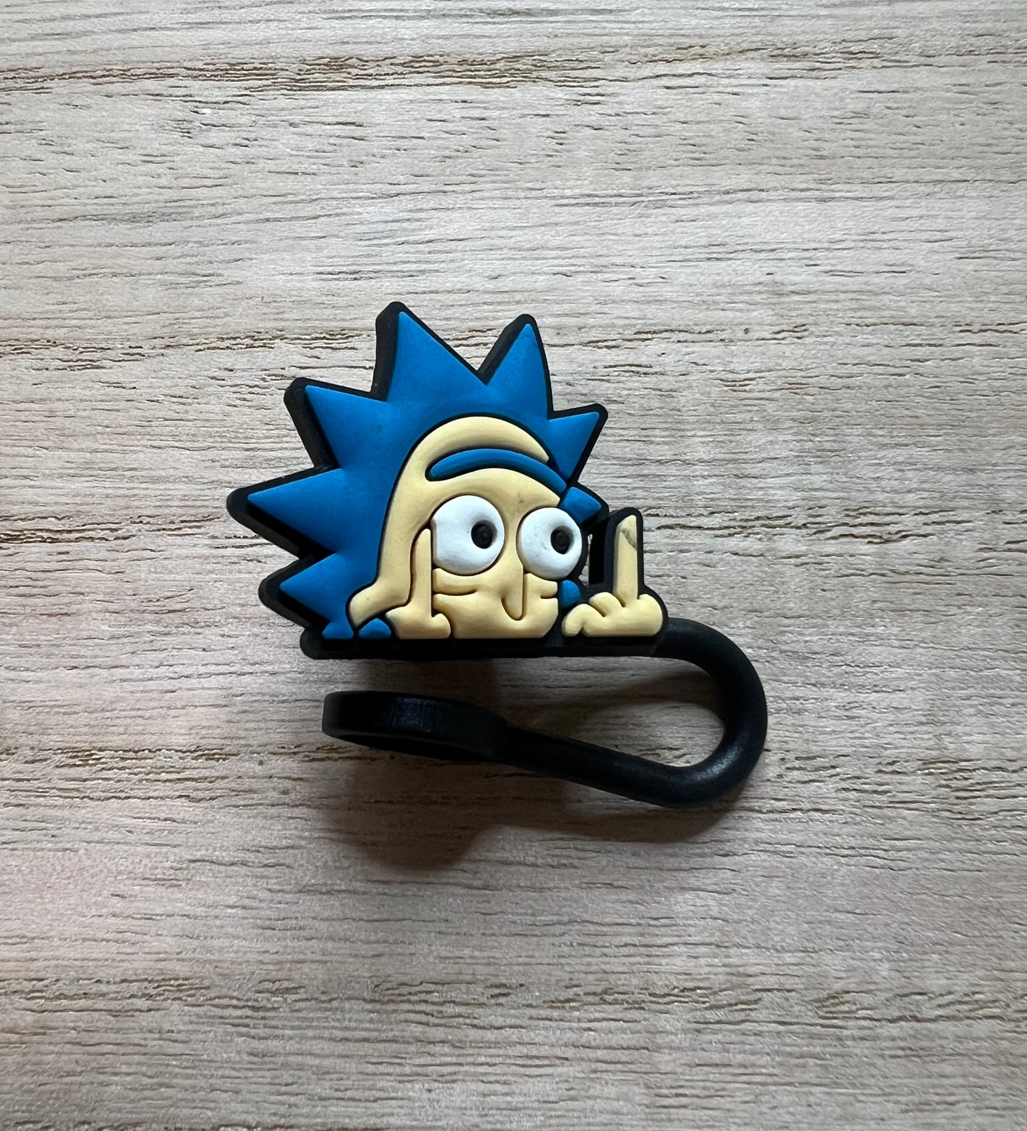 Straw Topper - Cartoon R&M Character