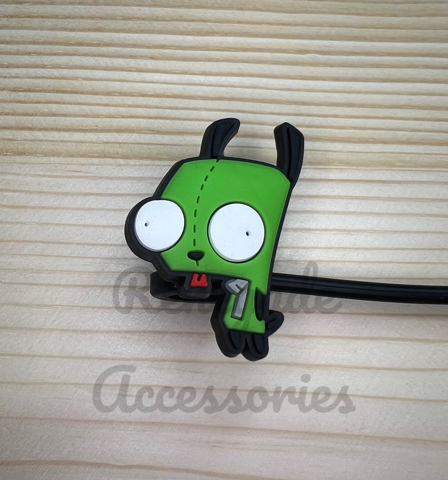 Straw Topper - Zim Character