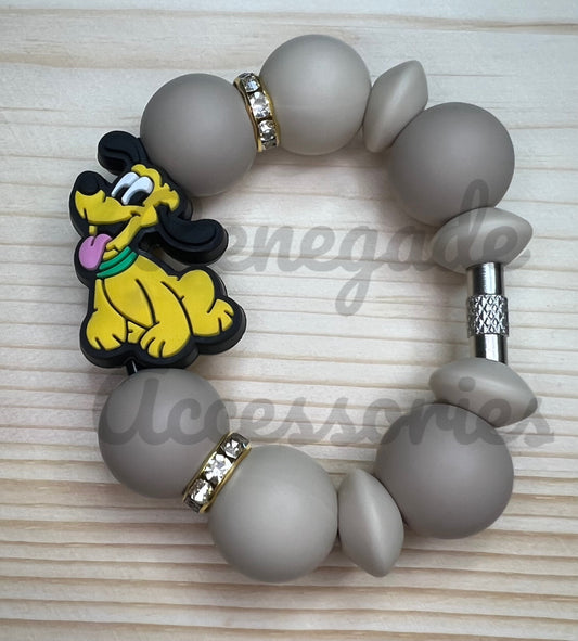 Silicone Charm - Pluto - Dog Character