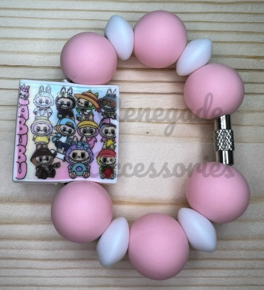 Silicone Charm - Bubu Friends - Square