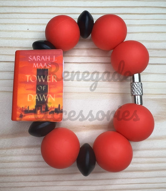Silicone Charm - Tower Of Dawn - Books
