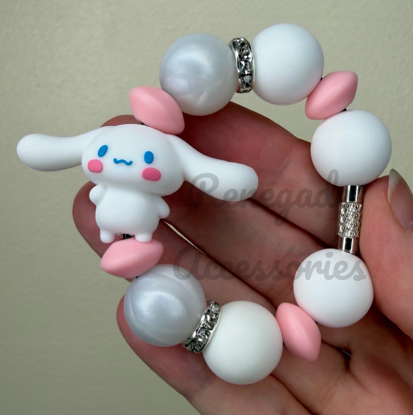 Silicone Charm - HK Cinna Character