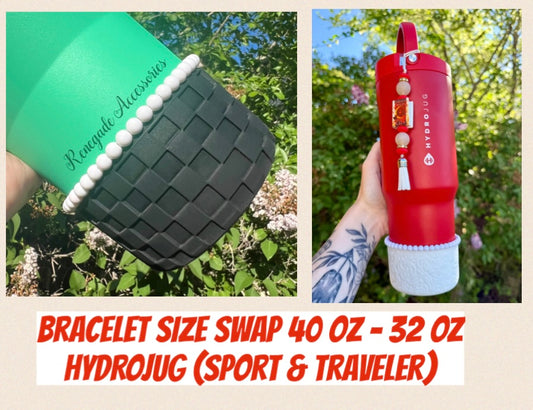 Bracelet Stack - Size Swap For Hydrojug 🖤Read Description🖤