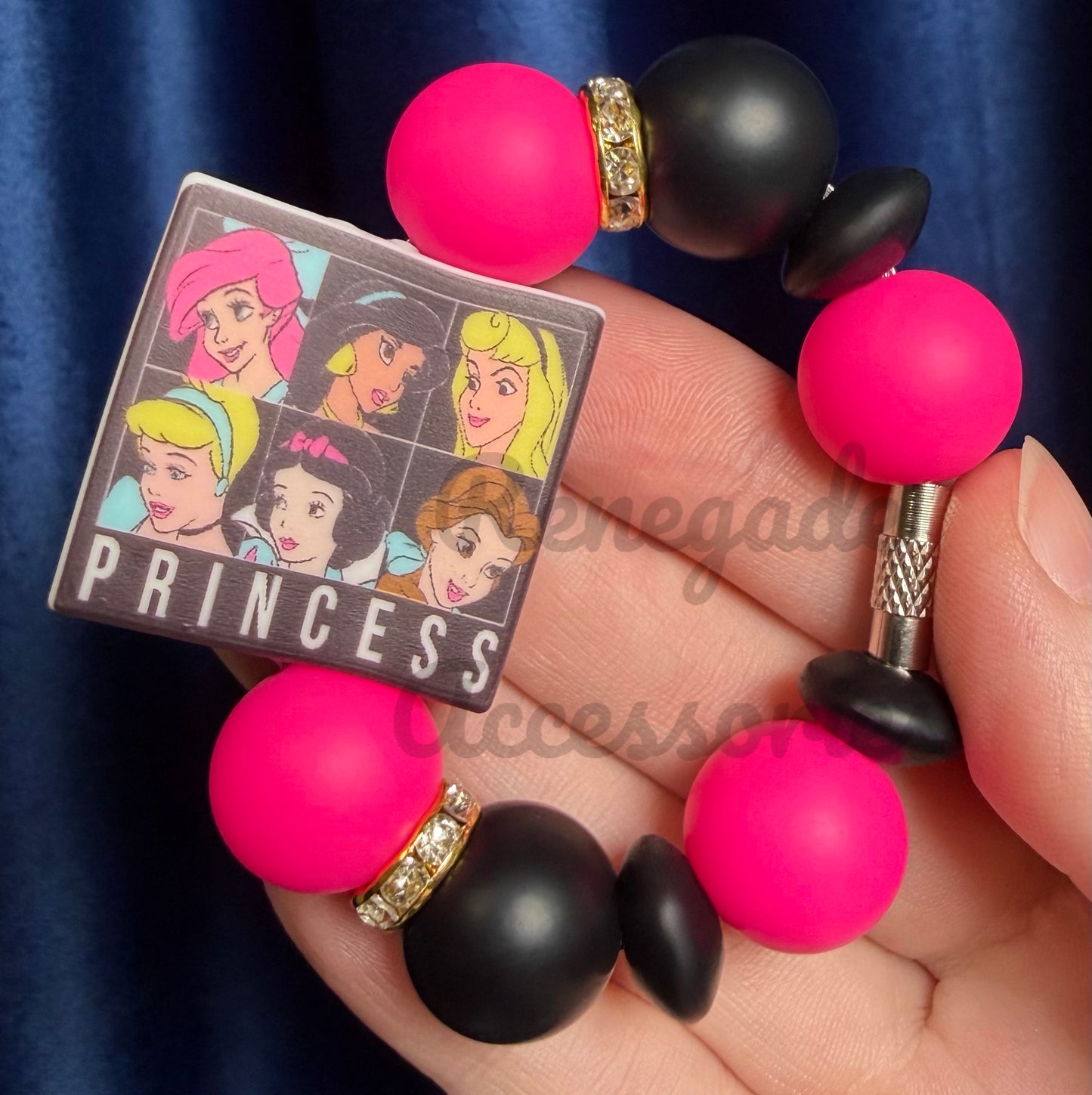 Silicone Charm - Princess