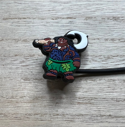 Straw Topper - Island Character Hook
