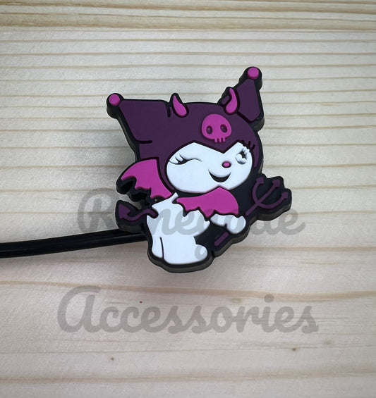 Straw Topper - HK Kuro Bat