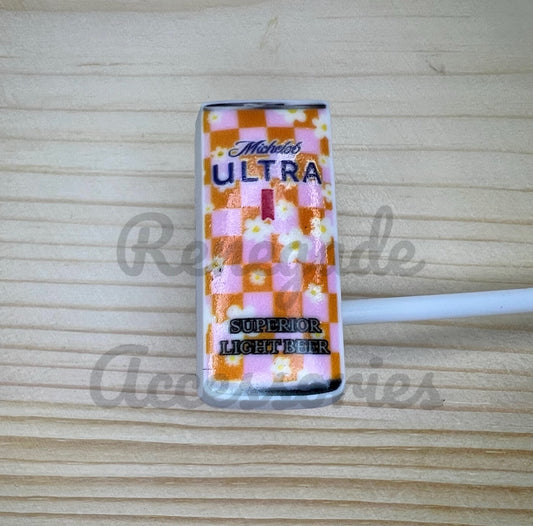 Straw Topper - Ultra Checker