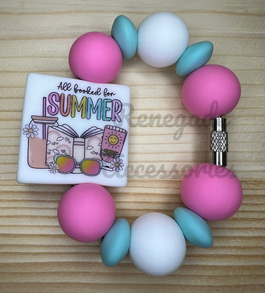 Silicone Charm - All Booked For Summer