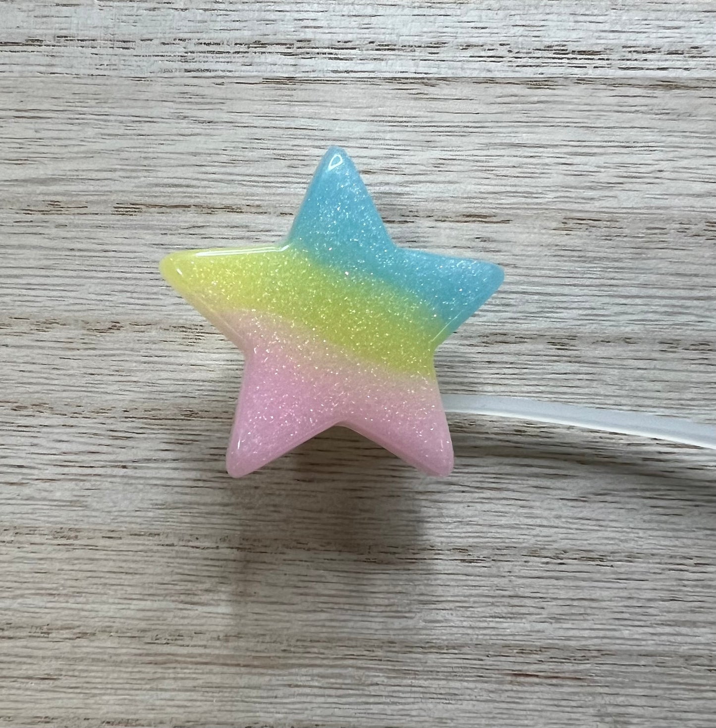 Straw Topper - Acrylic Star