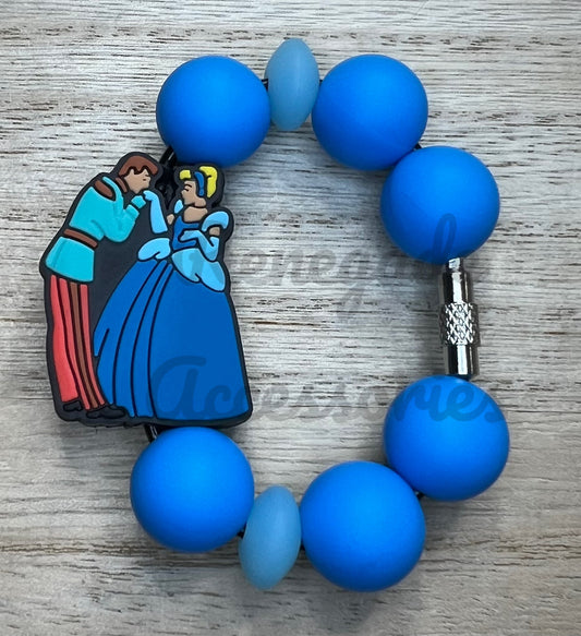Silicone Charm - Princess Slipper Character