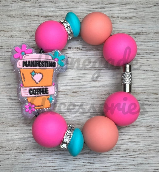Silicone Charm - Manifesting Coffee
