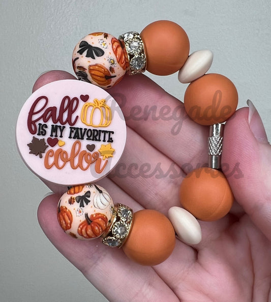 Silicone Charm - Fall Is My Favorite Color