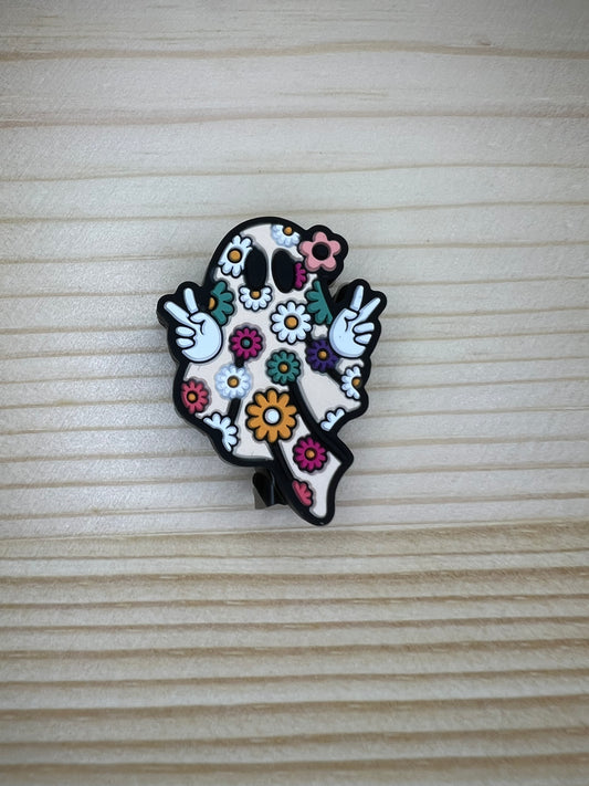 Focal Bead - Groovy Ghost