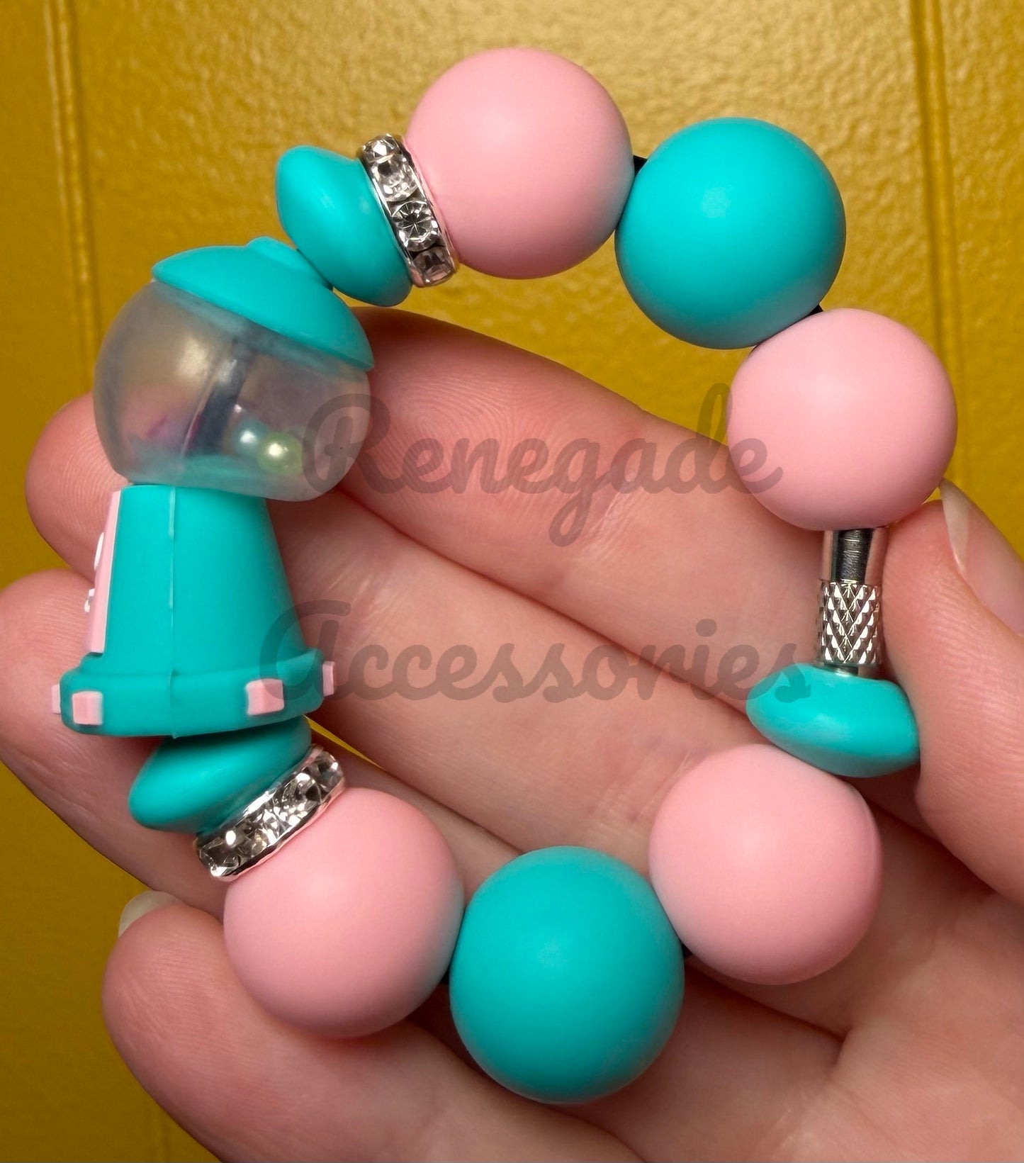 Silicone Charm - Gumball Machine