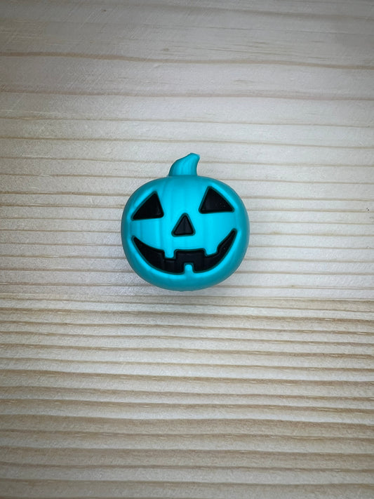 Focal Bead - Turquoise Pumpkin