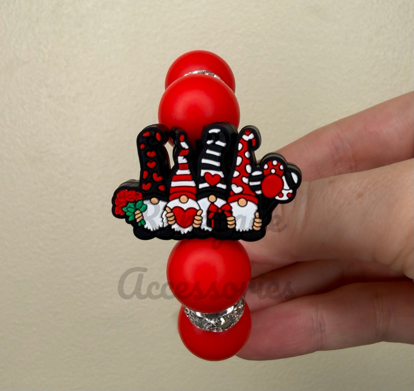 Silicone Charm - Love Gnomes
