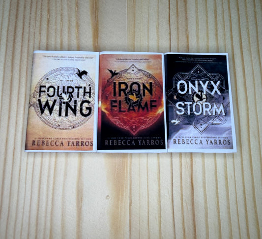 3D Printed Book Bundle - Fourth Set Of 3