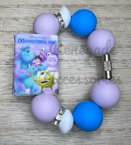 Silicone Charm - Monsters Characters Book