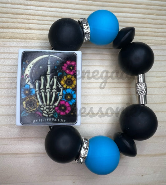 Silicone Charm - The Last Flying F**k Tarot