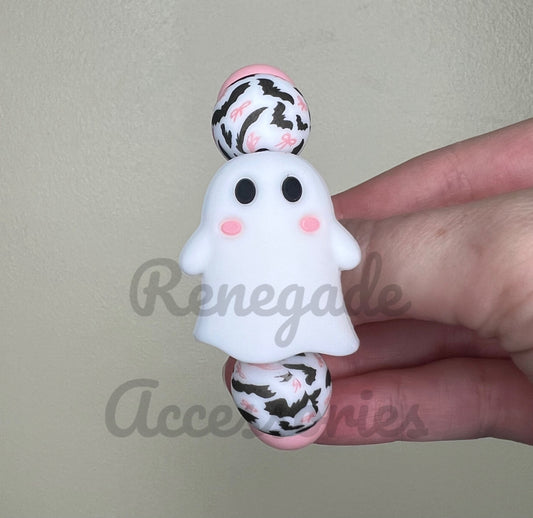 Silicone Charm - Ghost