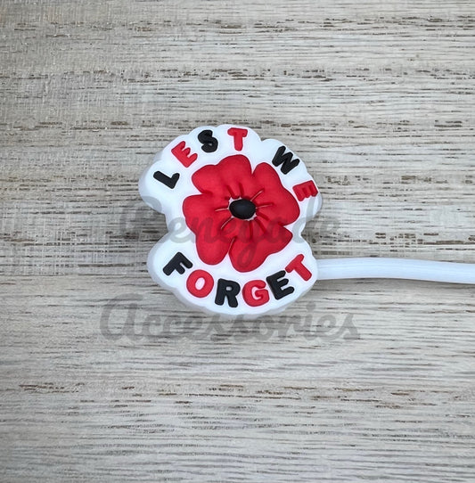 Straw Topper - Lest We Forget