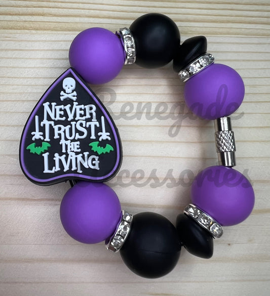 Silicone Charm - Never Trust The Living - Beetle Guy