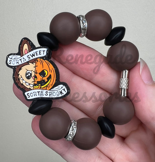 Silicone Charm - Bubu Pumpkin - Sorta Sweet Sorta Spooky