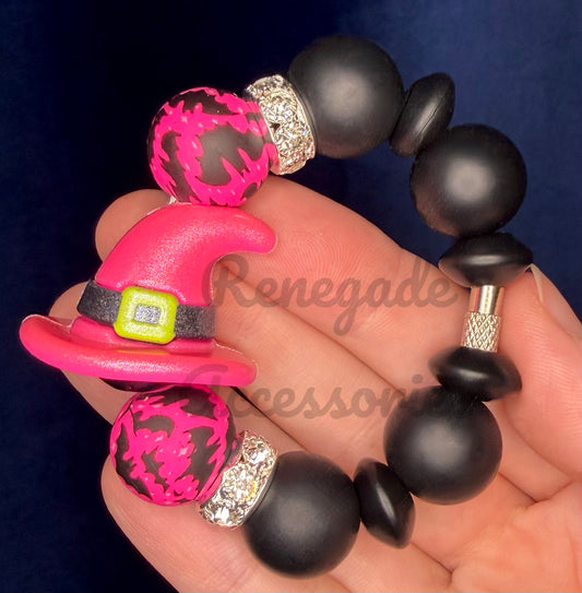 Silicone Charm - Witch Hat