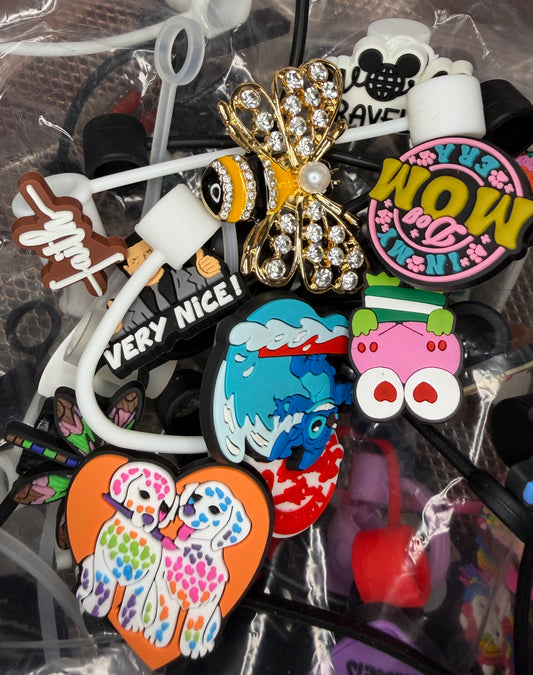 Straw Topper - Grab Bag! 10 Toppers