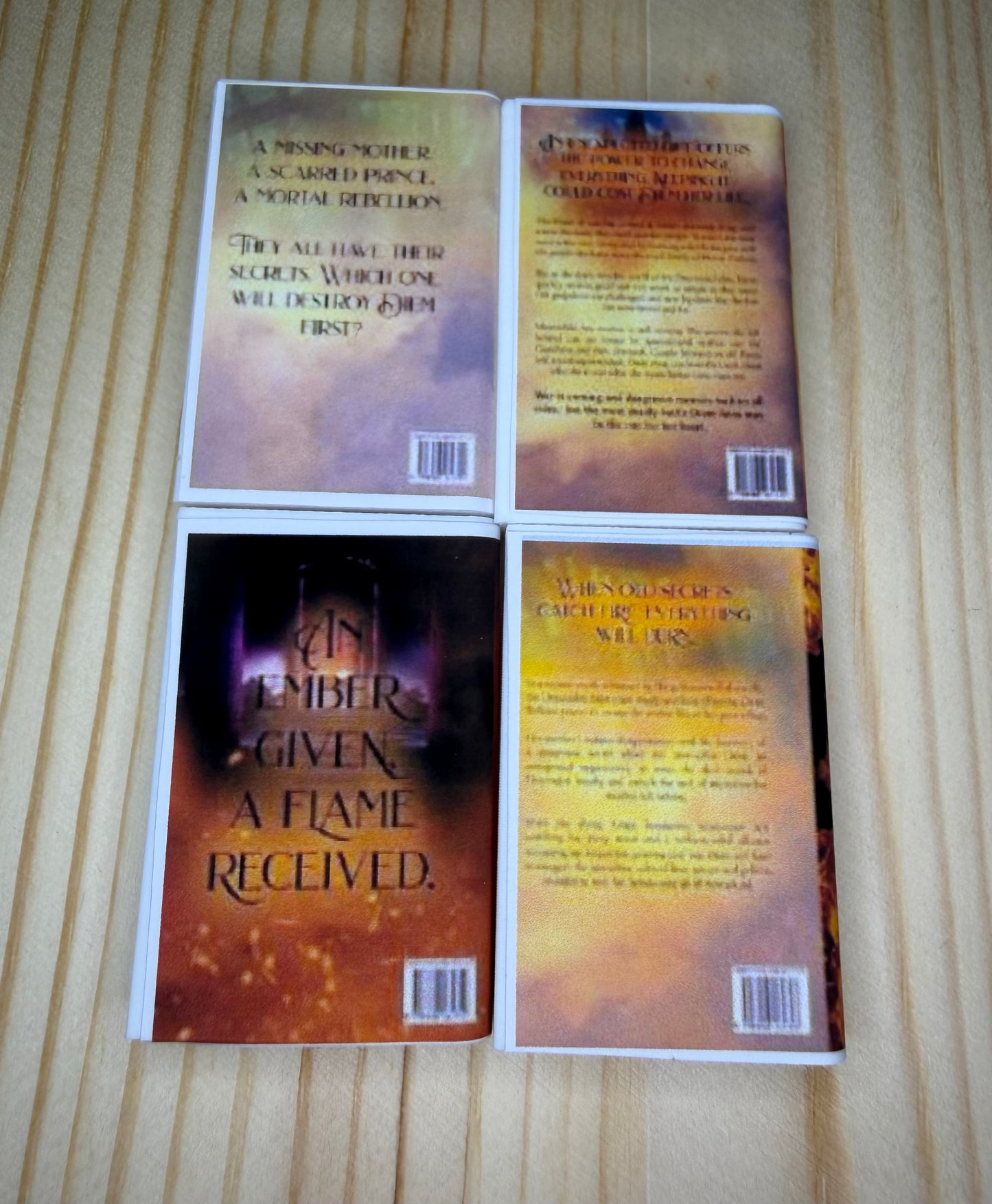 3D Printed Book Bundle - Spark Of The Everflame Set Of 4