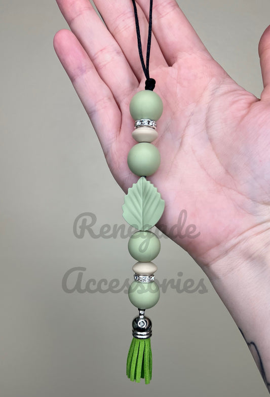 Silicone Charm - Enchanted Charms - Sage Leaf
