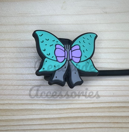 Straw Topper - Princess Bow Mermaid