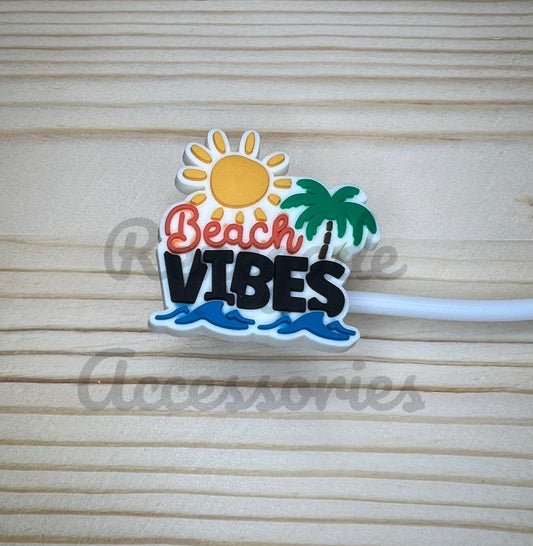 Straw Topper - Beach Vibes