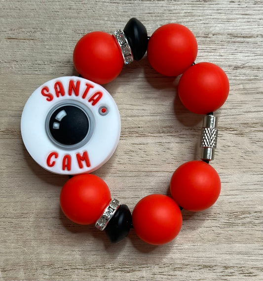 Silicone Charm - Santa Cam