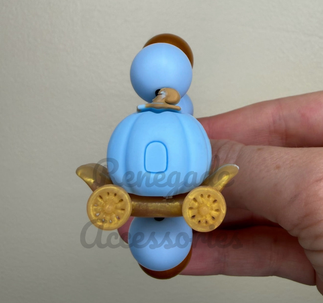Silicone Charm - Princess Carriage