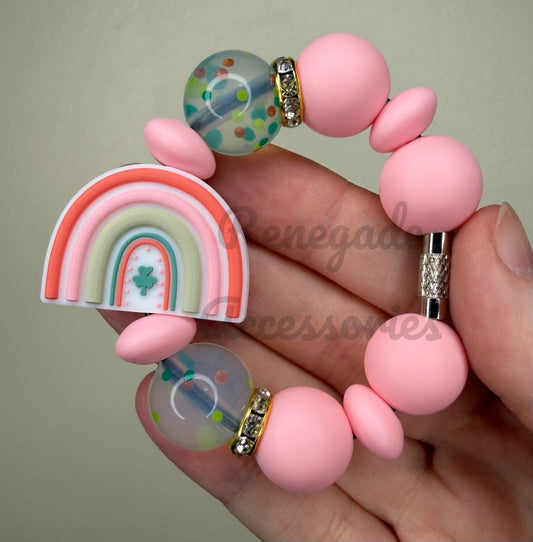 Silicone Charm - Lucky Rainbow