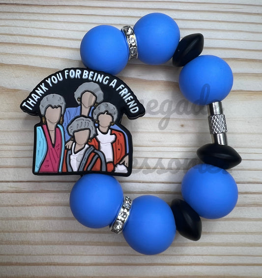 Silicone Charm - Golden