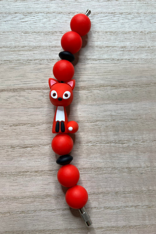 Silicone Charm - Fox