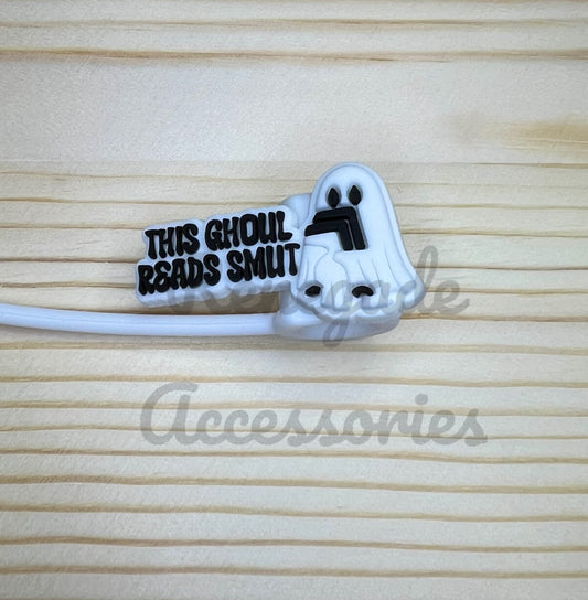 Straw Topper - This Ghoul Reads Smut - Book Ghost