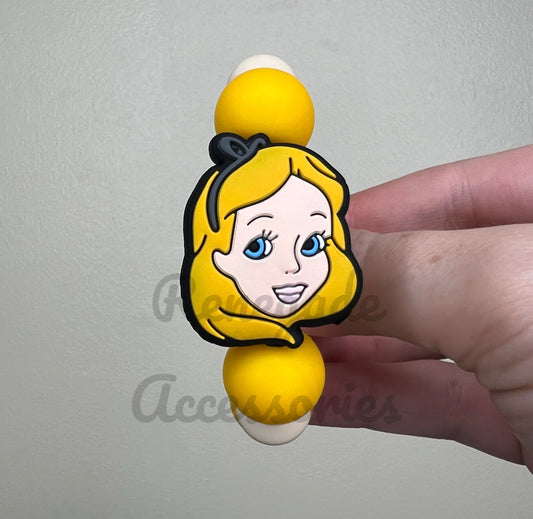 Silicone Charm - Alice - Wonderland