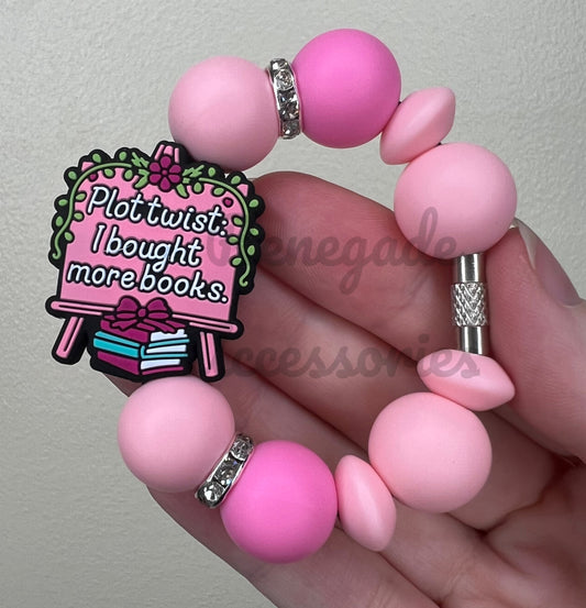 Silicone Charm - Bought More Books