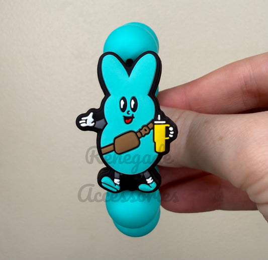 Silicone Charm - Boujee Bunny