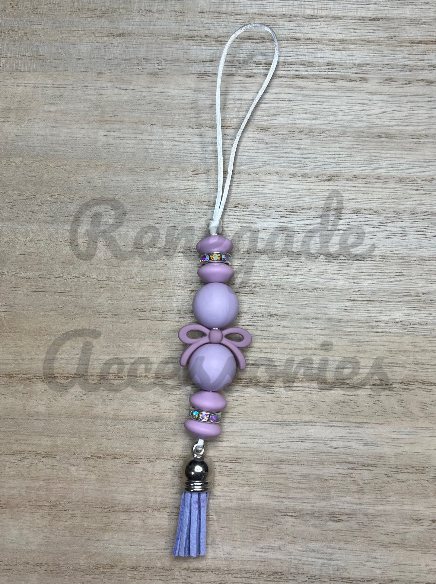 Silicone Charm - Enchanted Charms - Purple Bow