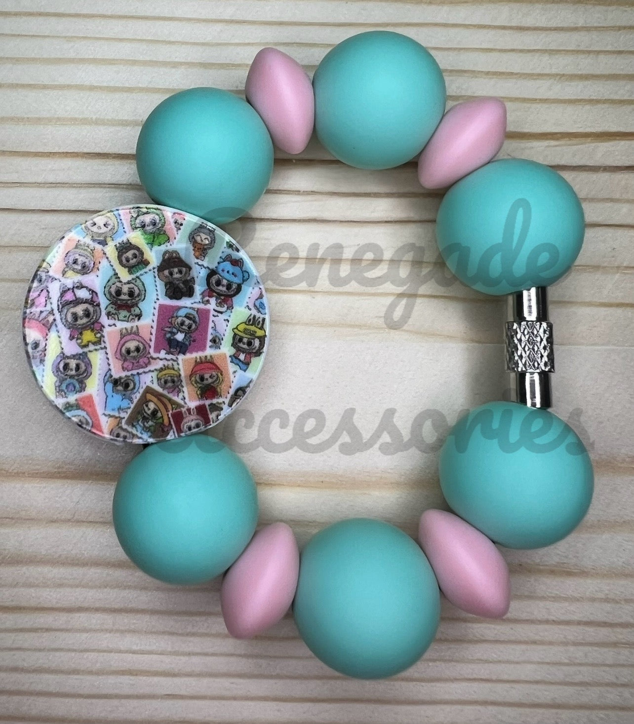 Silicone Charm - Bubu Photos - Round