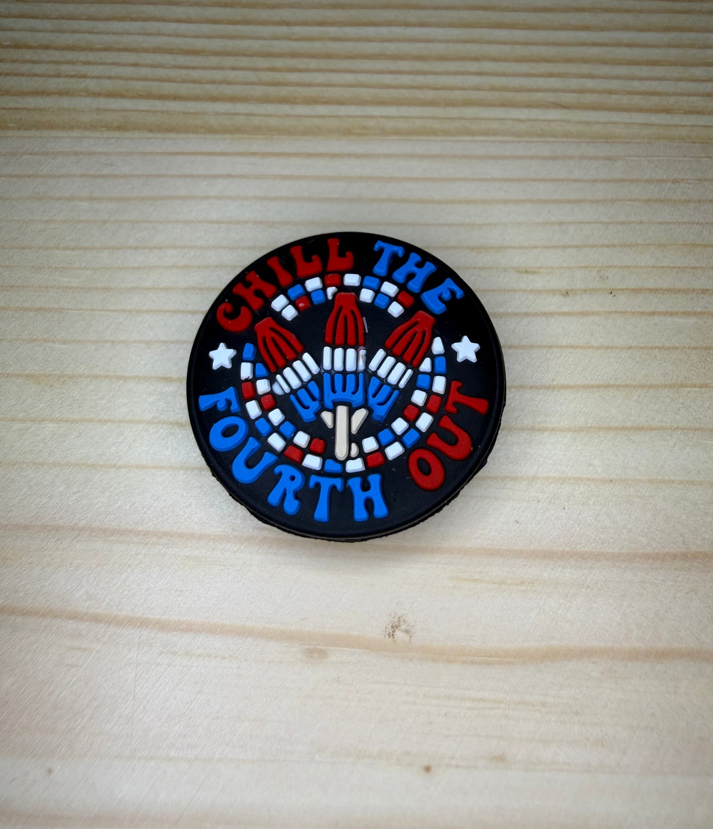 Focal Bead - Fourth Of July Chill The Fourth Out